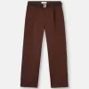 Pantalon chino ample avec ceinture en nylon Pantalon chino ample avec ceinture en nylon