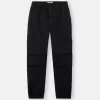 Pantalon de survêtement ample avec poches à boutons-pression et zippées Pantalon de survêtement ample avec poches à boutons-pression et zippées