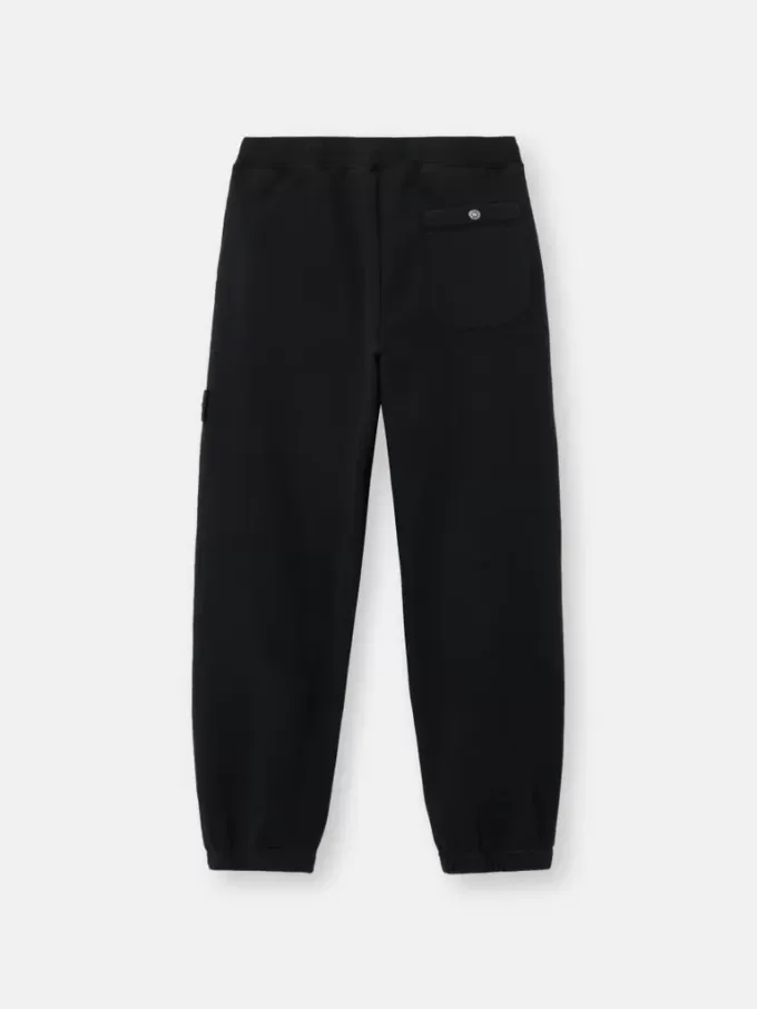 Pantalon de survêtement ample avec poches et poignets élastiqués Pantalon de survêtement ample avec poches et poignets élastiqués