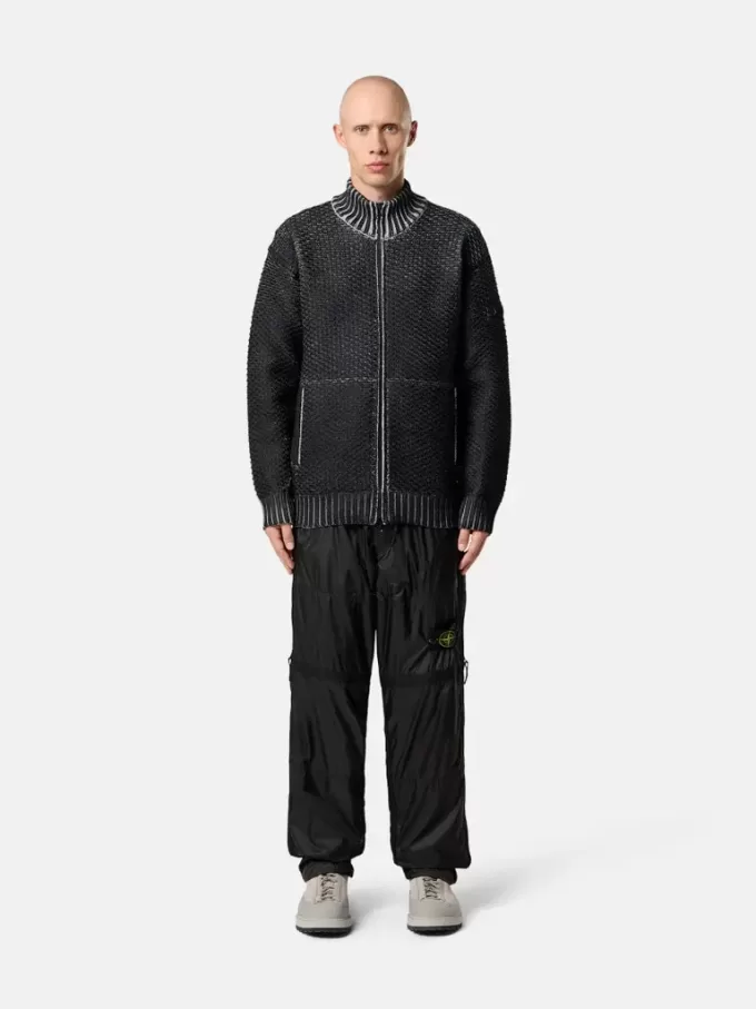 Pantalon de survêtement ample avec poches zippées et chevilles ajustables Pantalon de survêtement ample avec poches zippées et chevilles ajustables