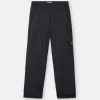 Pantalon de survêtement ample avec poches zippées et rembourrage Pantalon de survêtement ample avec poches zippées et rembourrage