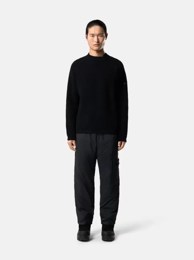 Pantalon de survêtement ample avec poches zippées et rembourrage Pantalon de survêtement ample avec poches zippées et rembourrage
