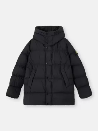 Parka à capuche en duvet résistante au vent Parka à capuche en duvet résistante au vent
