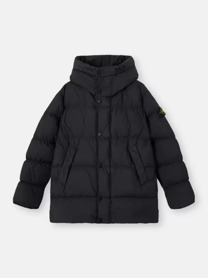 Parka à capuche en duvet résistante au vent Parka à capuche en duvet résistante au vent