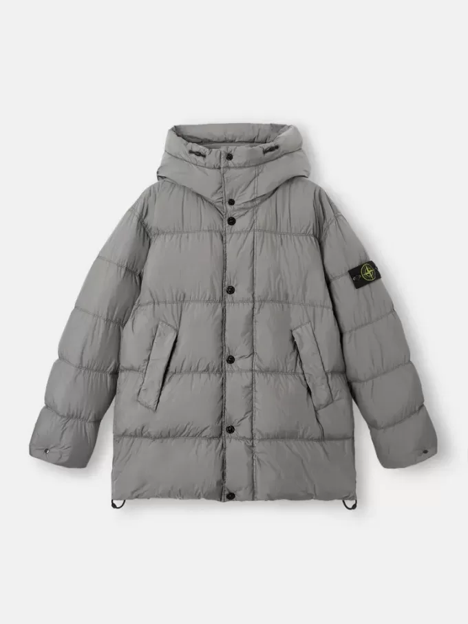 Parka à capuche en duvet résistante au vent Parka à capuche en duvet résistante au vent