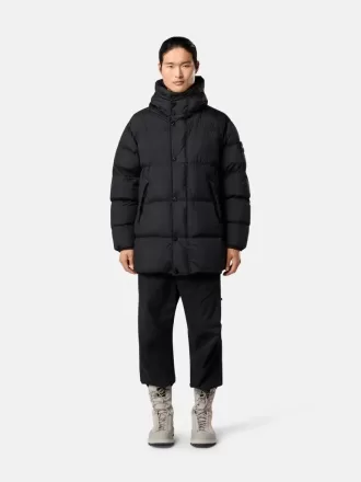 Parka à capuche en duvet résistante au vent Parka à capuche en duvet résistante au vent
