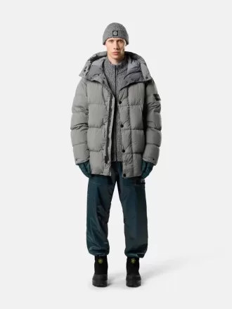 Parka à capuche en duvet résistante au vent Parka à capuche en duvet résistante au vent