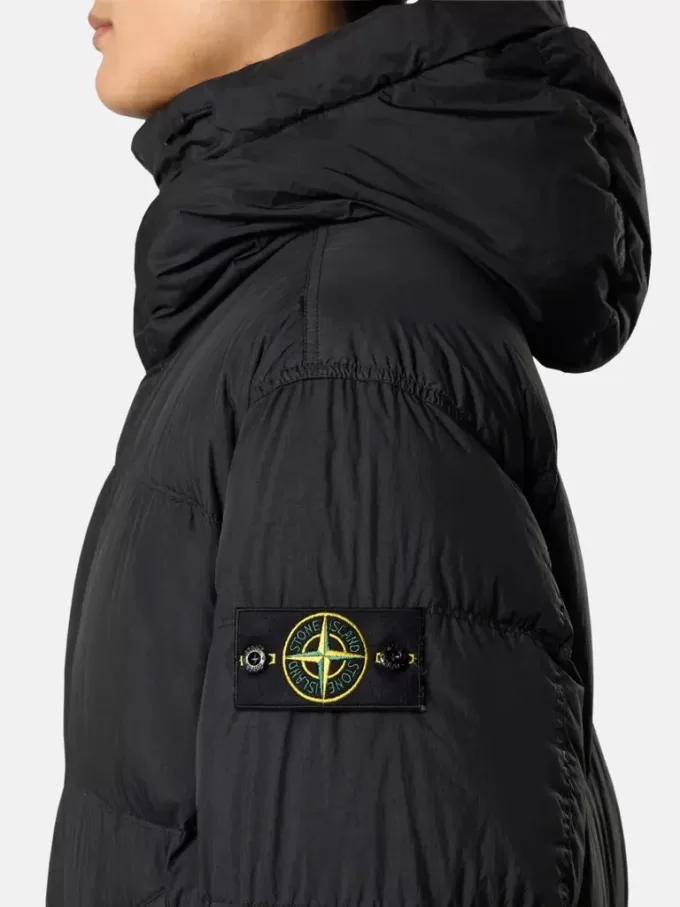 Parka à capuche en duvet résistante au vent Parka à capuche en duvet résistante au vent