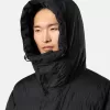 Parka à capuche en duvet résistante au vent Parka à capuche en duvet résistante au vent