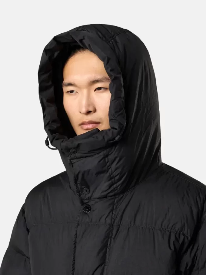 Parka à capuche en duvet résistante au vent Parka à capuche en duvet résistante au vent