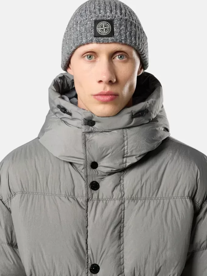 Parka à capuche en duvet résistante au vent Parka à capuche en duvet résistante au vent