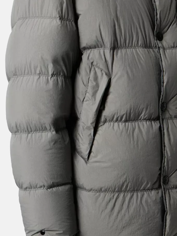 Parka à capuche en duvet résistante au vent Parka à capuche en duvet résistante au vent
