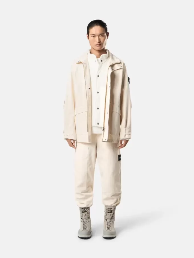 Parka courte avec doublure amovible et coudières Parka courte avec doublure amovible et coudières