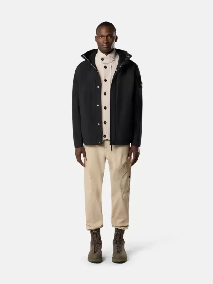 Parka légère à capuche avec membrane résistante aux intempéries Parka légère à capuche avec membrane résistante aux intempéries