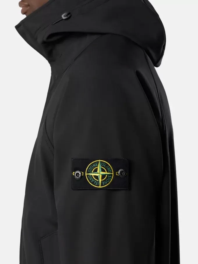 Parka légère à capuche avec membrane résistante aux intempéries Parka légère à capuche avec membrane résistante aux intempéries