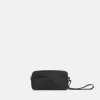 Pochette rembourrée à fermeture éclair avec poches et sangle