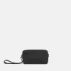 Pochette rembourrée à fermeture éclair avec poches et sangle