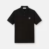 Polo à manches courtes et coupe classique avec écusson Compass