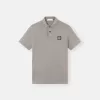 Polo à manches courtes slim fit avec patch Compass