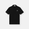 Polo à manches courtes slim fit avec patch Compass