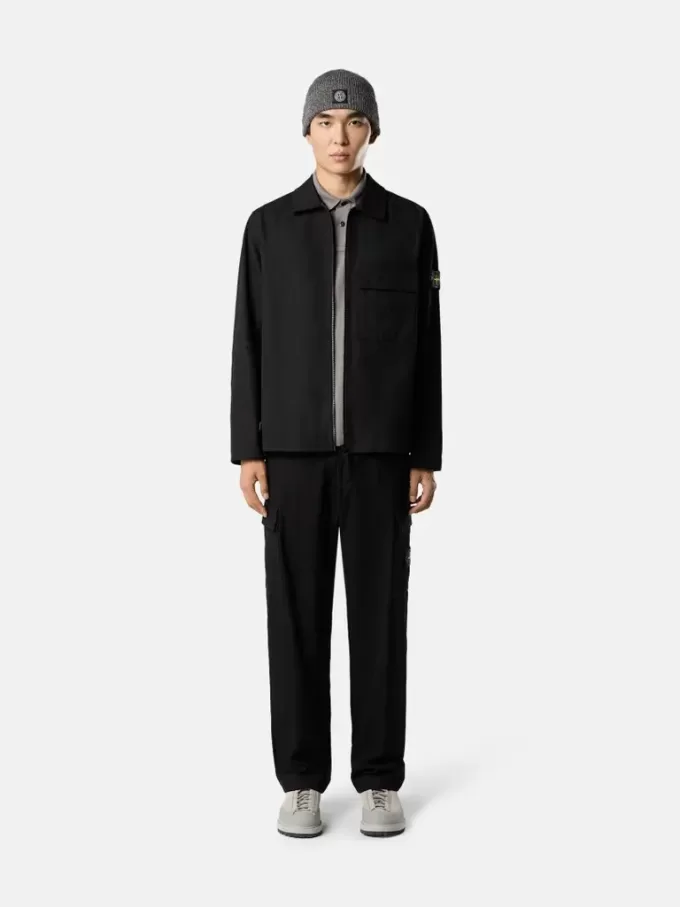Polo à manches courtes slim fit avec patch Compass
