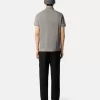 Polo à manches courtes slim fit avec patch Compass
