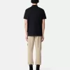 Polo à manches courtes slim fit avec patch Compass