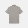 Polo à manches courtes slim fit avec patch Compass