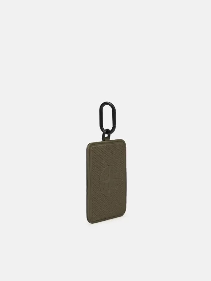 Porte-cartes avec mousqueton