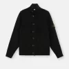 Pull boutonné avec bords en feutre Pull boutonné avec bords en feutre