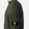 Pull à col montant avec détails de coutures inversées