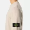 Pull à col rond avec détails en maille inversée
