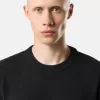 Pull à col rond avec détails en maille inversée