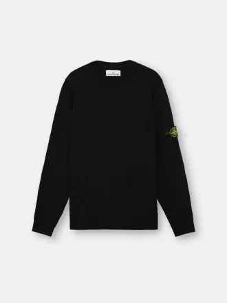 Pull à col rond avec détails en relief