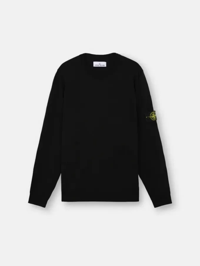 Pull à col rond avec détails en relief