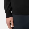 Pull à col rond avec détails en relief