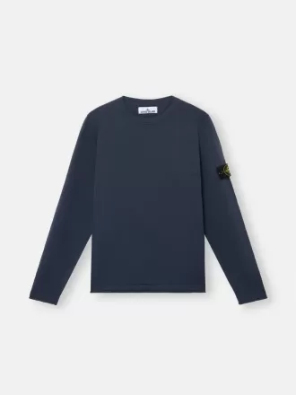 Pull à col rond avec petits détails roulés