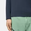 Pull à col rond avec petits détails roulés
