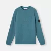 Pull à col rond et manches raglan
