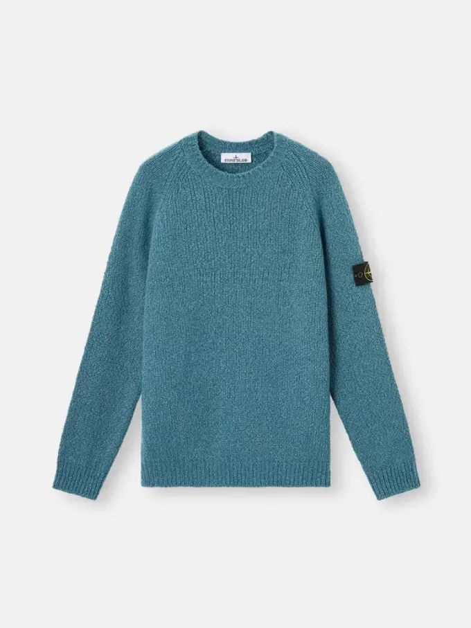Pull à col rond et manches raglan