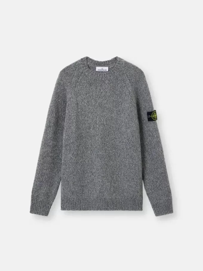 Pull à col rond et manches raglan