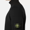 Pull à col roulé avec bords-côtes