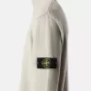 Pull à col roulé avec bords-côtes