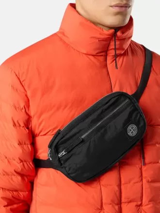 Sac banane avec poche zippée et doublure ripstop Sac banane avec poche zippée et doublure ripstop