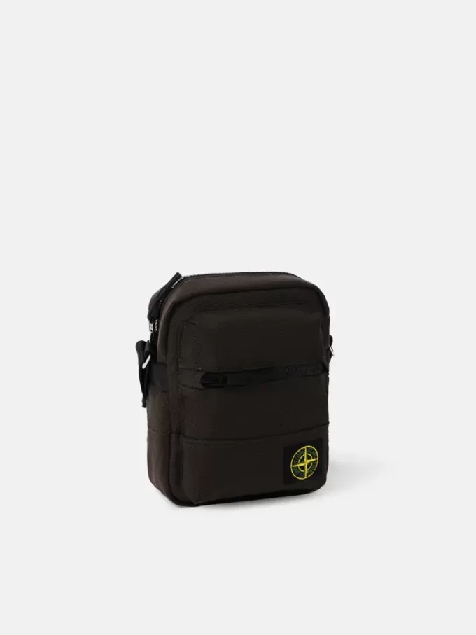 Sac pochette avec compartiments zippés et bandoulière réglable Sac pochette avec compartiments zippés et bandoulière réglable