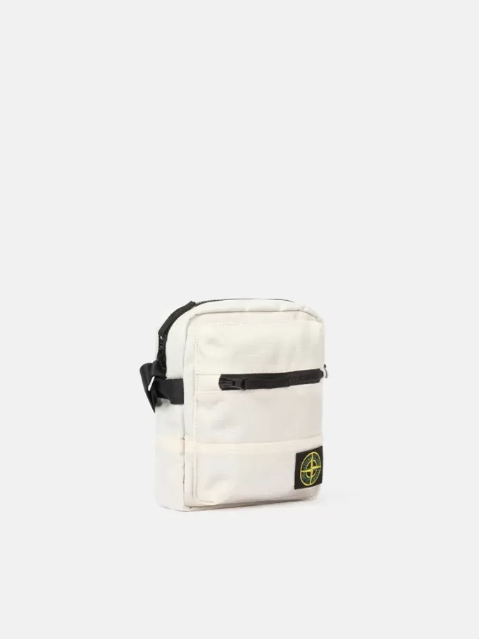 Sac pochette avec compartiments zippés et bandoulière réglable Sac pochette avec compartiments zippés et bandoulière réglable
