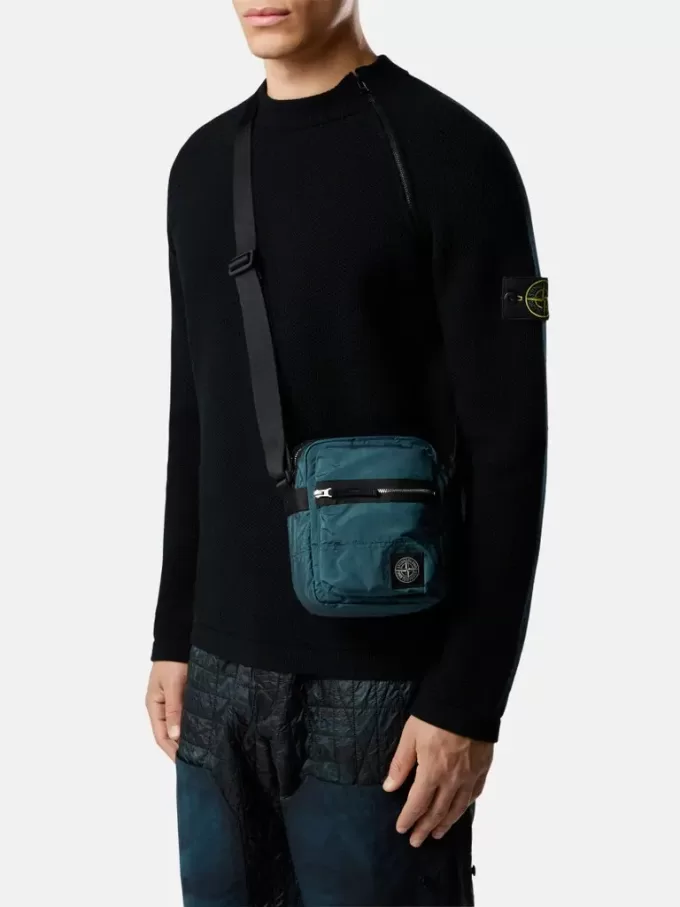 Sac pochette avec poche avant et doublure ripstop Sac pochette avec poche avant et doublure ripstop