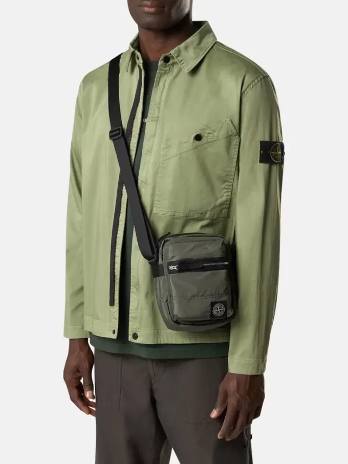 Sac pochette avec poche avant et doublure ripstop Sac pochette avec poche avant et doublure ripstop