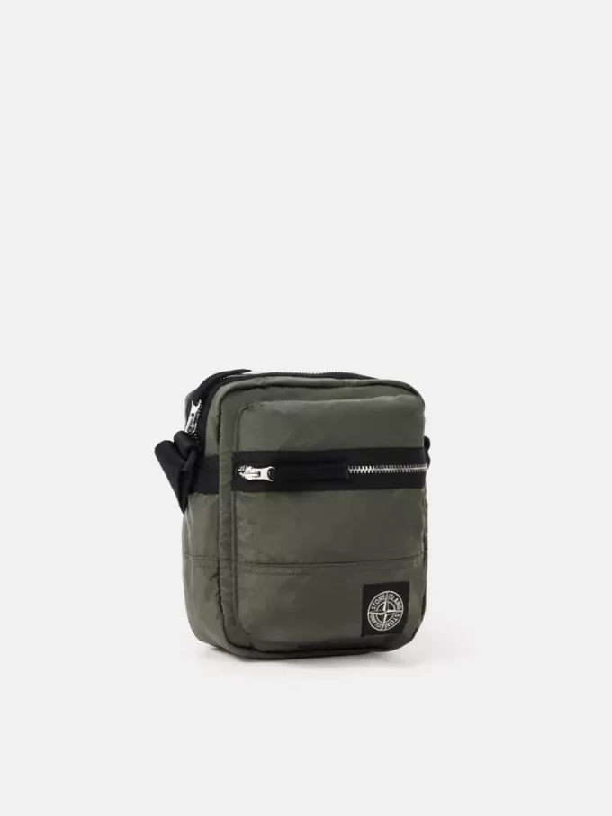 Sac pochette avec poche avant et doublure ripstop Sac pochette avec poche avant et doublure ripstop