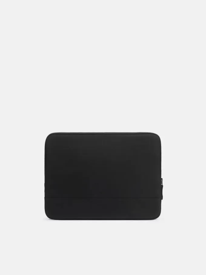 Sacoche rembourrée pour ordinateur portable avec poches et fermeture éclair Sacoche rembourrée pour ordinateur portable avec poches et fermeture éclair